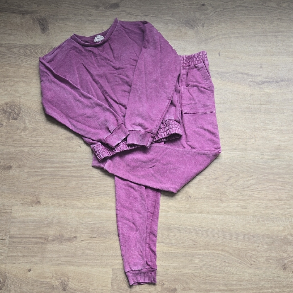 Jessica Simpson Kids Matching Set In Rich Purple
